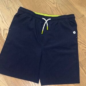 Tommy Bahama Active Navy Shorts with Lime Accent